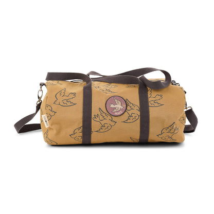 Sac de sport/sac de sport en toile BIRD mustard