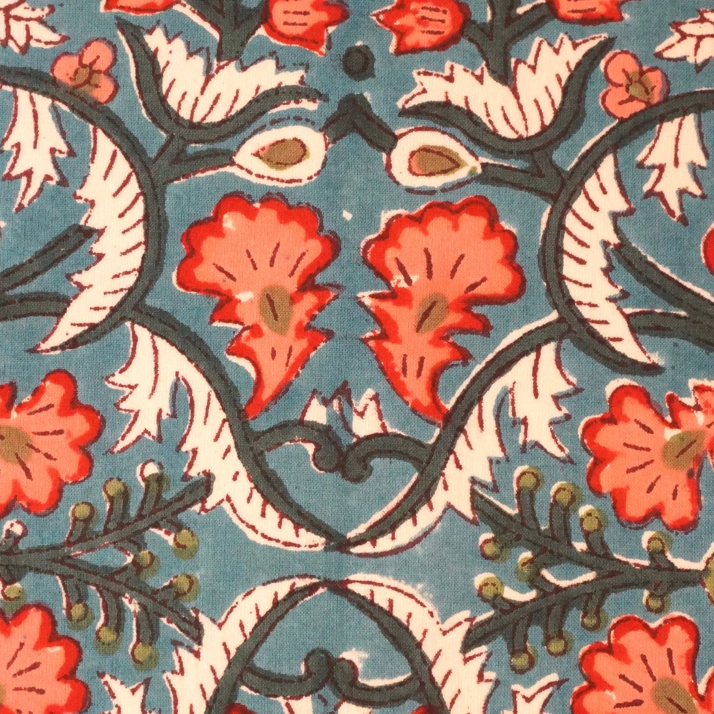 Carnet recouvert de tissu imprimé N°15