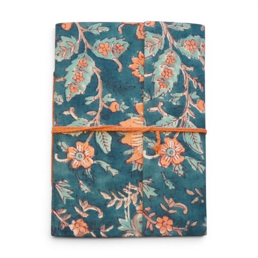Carnet recouvert de tissu imprimé N°27