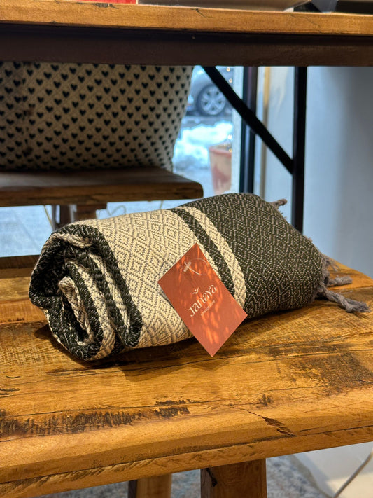 Fouta 100% coton – Fabrication artisanale Maroc