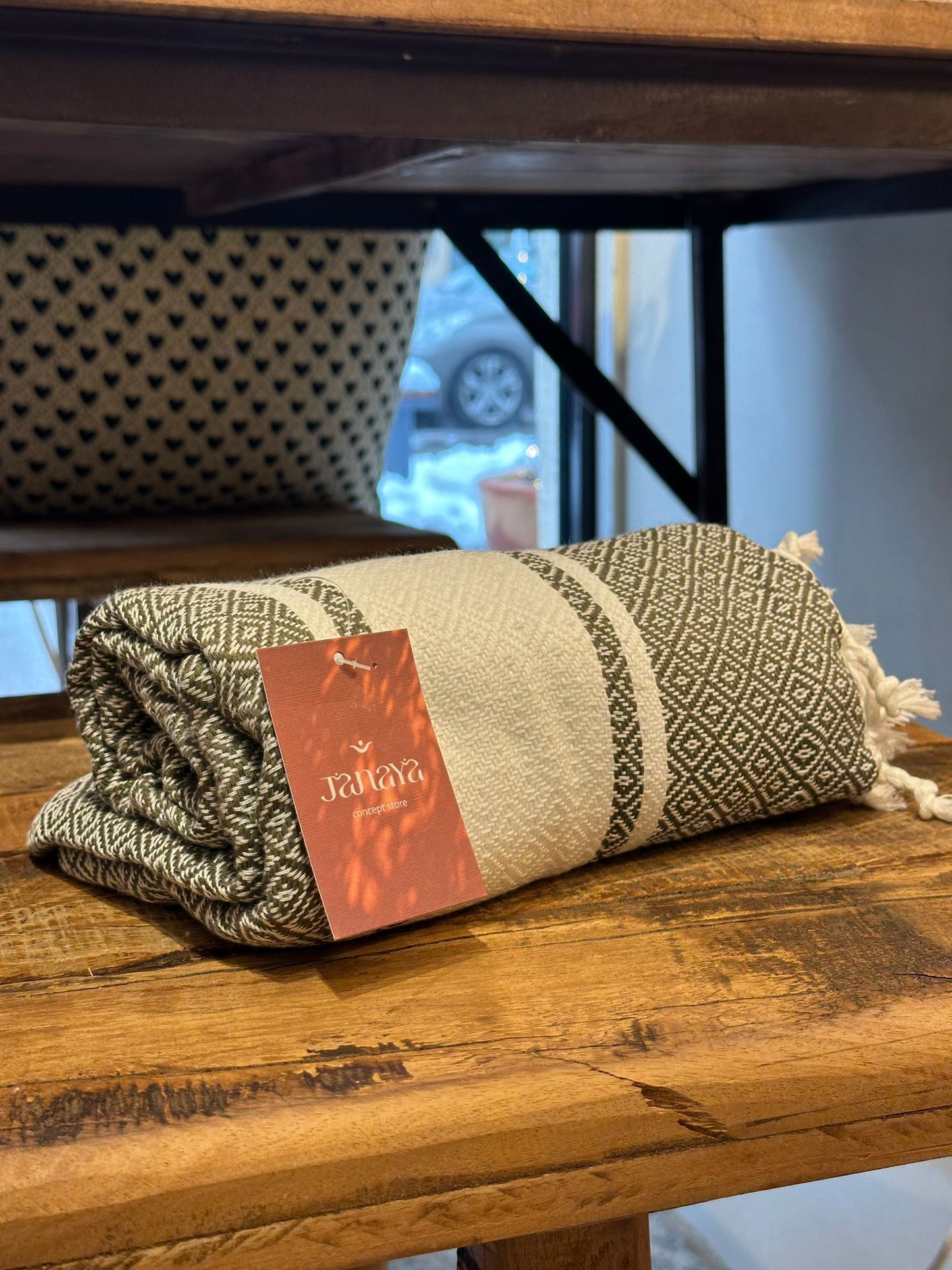 Fouta 100% coton – Fabrication artisanale Maroc