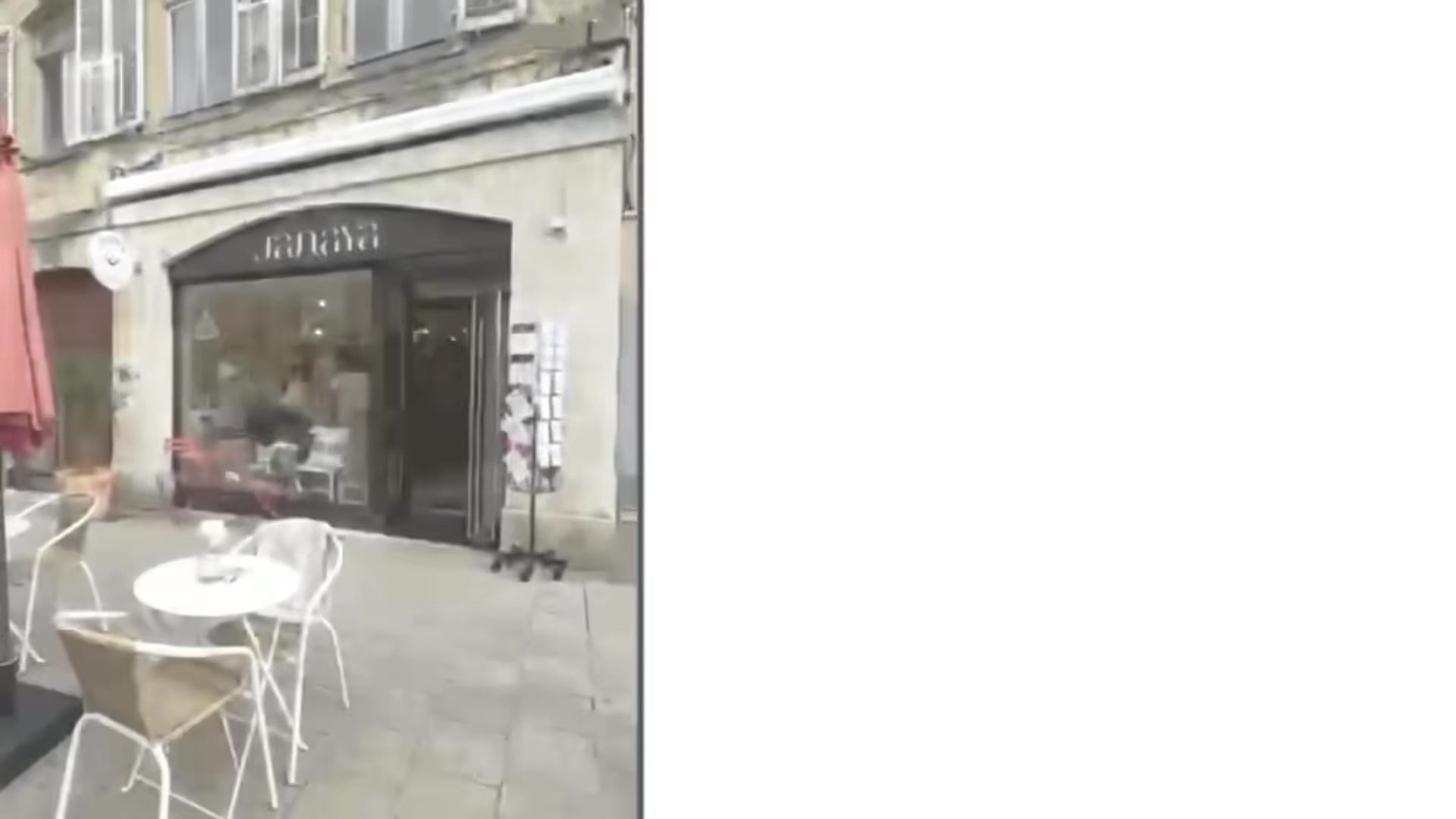 Charger la vidéo : Boutique et café à Pontarlier à côté de la porte saint Pierre au 72 rue de la république