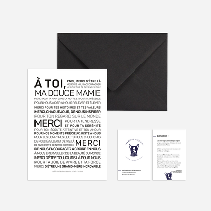 Affiche Ma mamie: MINI A6 10.5 x 14.8 mm