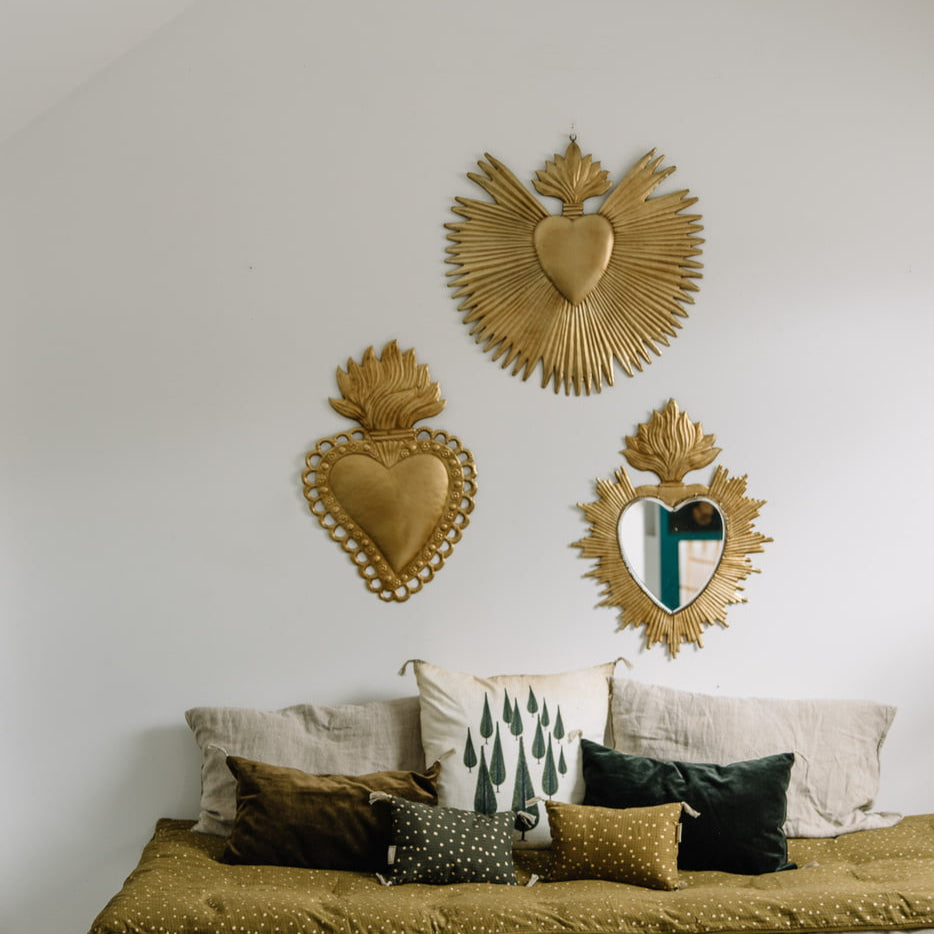 Ex-voto - Coeur impérial, or