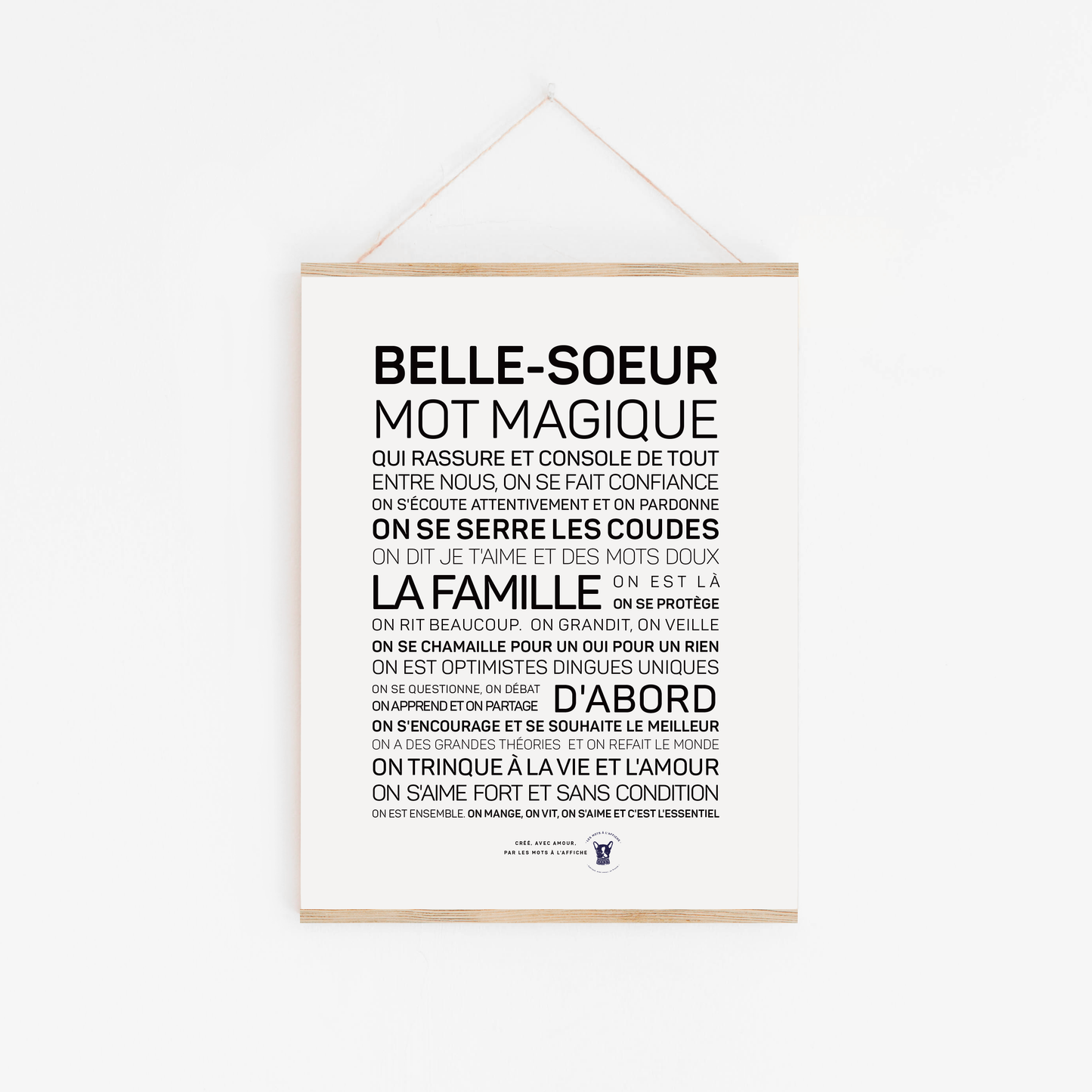 Affiche Belle-soeur