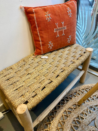 Banc corde tressé