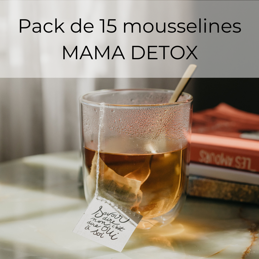 INFUSION BIO MAMA DETOX - PACK 15 MOUSSELINES