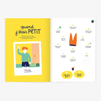 Tel père tel fils ? - Livre à remplir à 2